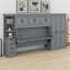 Lit escamotable mural avec garde-robe, armoire et bureau Murphy-1691975960