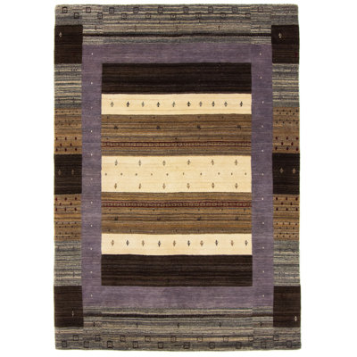 Geometric Wool Hand Woven Area Rug