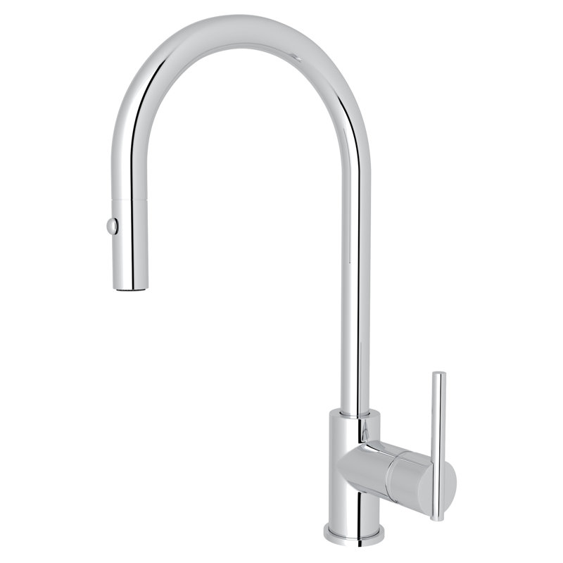 Jordon Pull-Down Kitchen Faucet, Polished Chrome