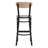 Commercial Metal Barstool with Wood Seat and Boomerang Back-1895090105-1895090107