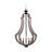 Wendyn 5 - Light Dimmable Empire Chandelier