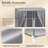 Wardrobe Closet Storage with 3 Hanging Rods, Portable Closet Organizers and Storage, Clothes Rack Shelf Garment Cabinet, Tool Free Assembly-299868663