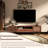 TV Stand With Soft-Closing Door And Drop-Down Door Cabinet