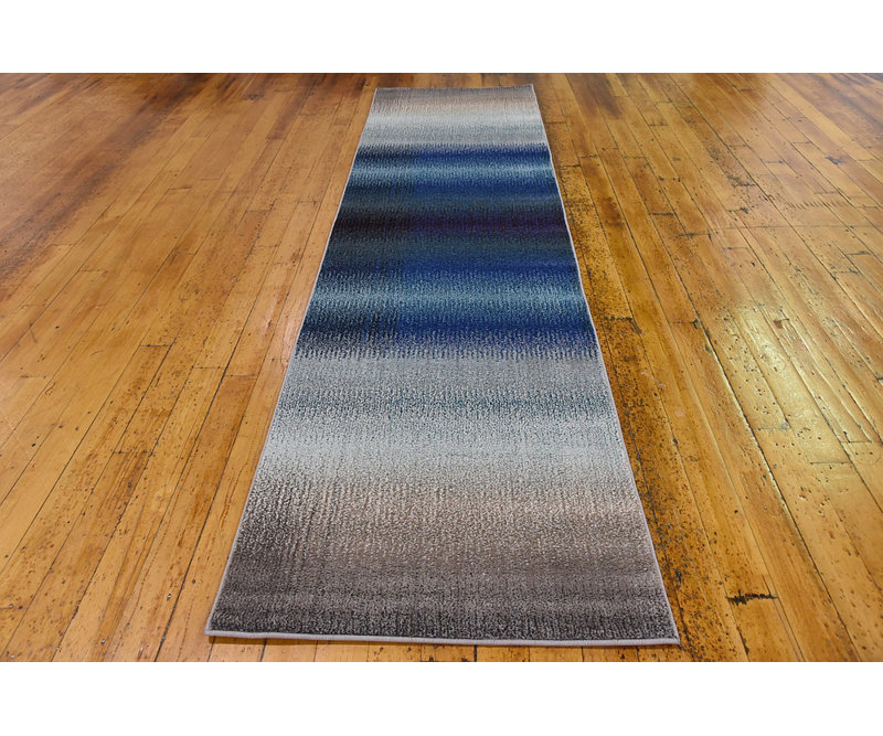 Burtrum Washable Abstract Indoor Rug, Runner 2'7" x 10'