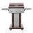 Permasteel 3-Burner Compact Propane Gas Grill with Foldable Side Tables and Grilling Tool Hooks-58108661