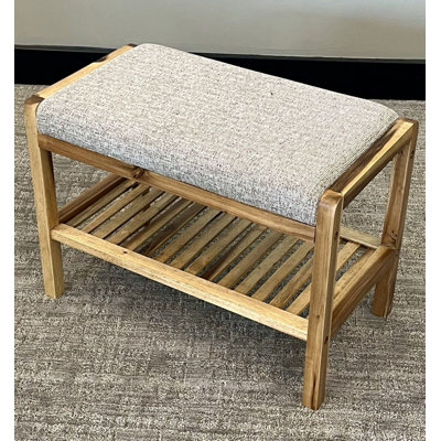 Acacia Padded Bench