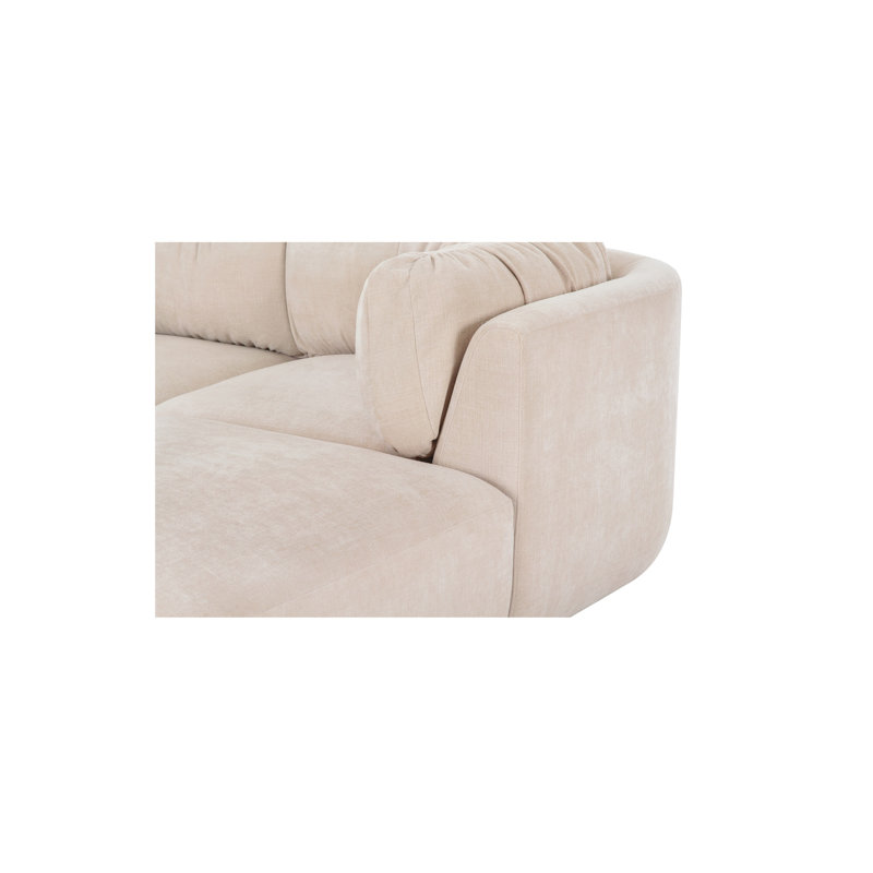 Matina Nook Modular Sectional Oatmeal, Almond Performance Chenille