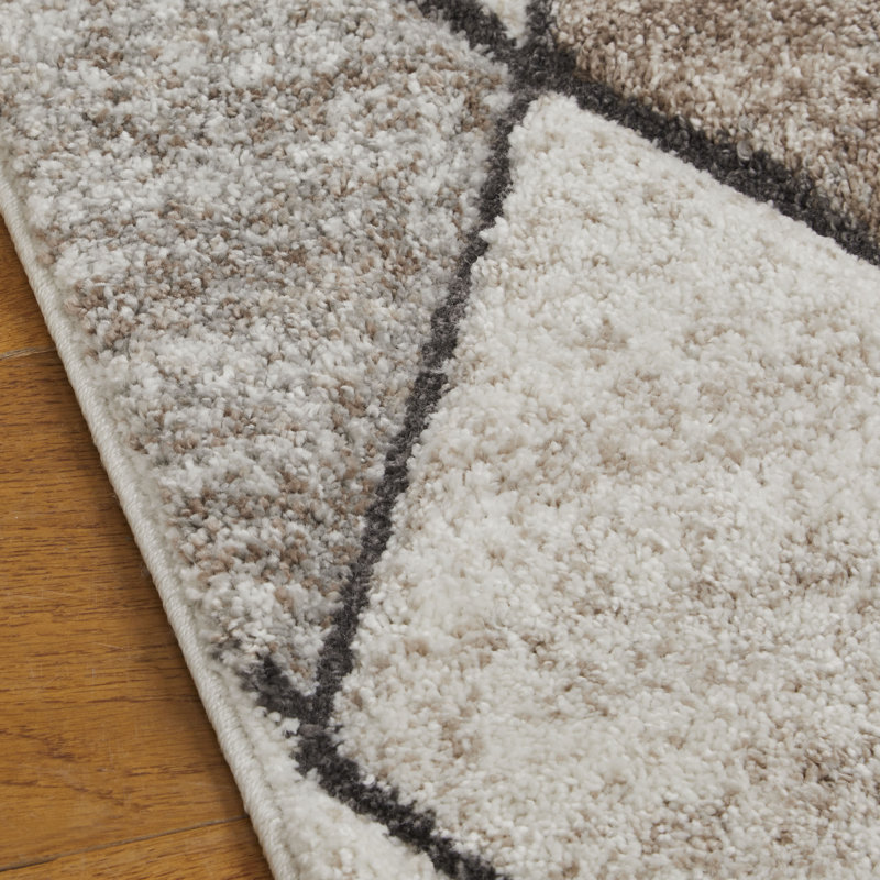 Akaysia Geometric Area Rug, Rectangle 80 x 150cm