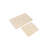 Premium Bathmat Set (2 Pieces), Cream Color, 19.7 x 31.5 inches & 15.7 x 19.7 inches | 100% Polypropylene, 1350 g/m², 0.5 mm Pile & Sponge Height | Non-Slip Natural Latex Sole, Machine Washable, Soft & Durable-122006412