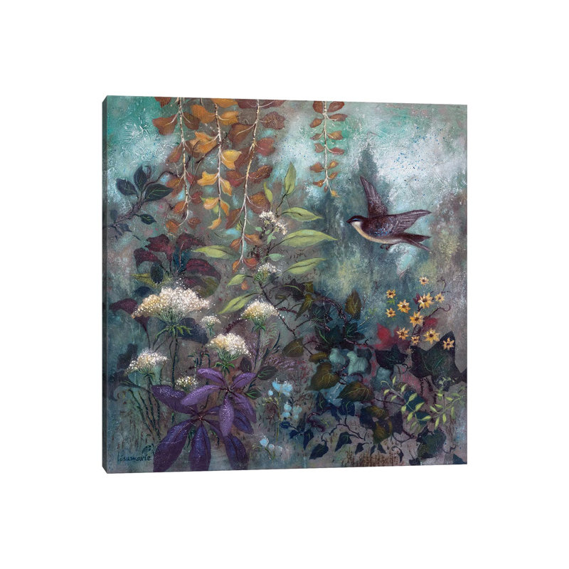 Verdure by Lisa Marie Kindley - Wrapped Canvas Painting, 30.48 cm H x 30.48 cm W