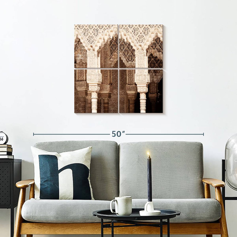 Nicci, les arches arabes, H 26 po x l 26 po