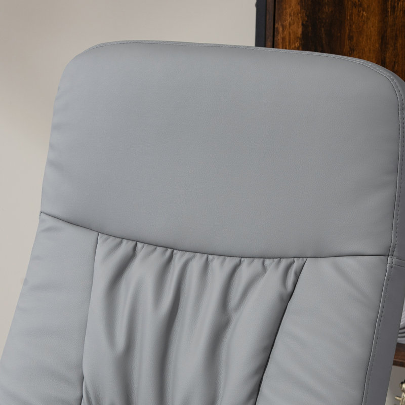 Copenhagan 76 Wide Recliner, Light Grey