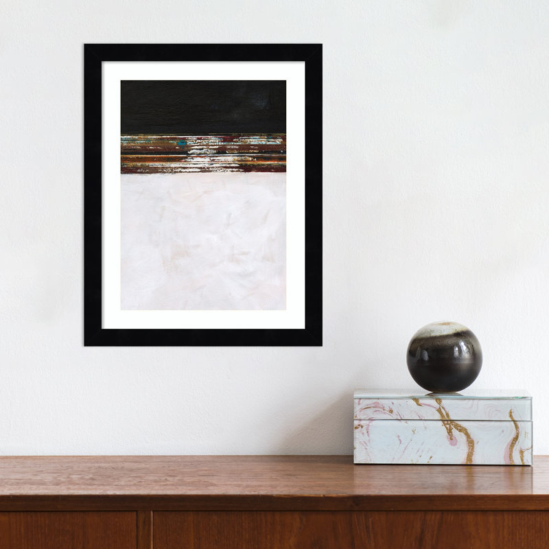 A Sense Of Space III by Jodi Fuchs, 14.12" H x 11.12" W x 0.88" D, Black Framed Paper
