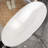 64.96'' x 29.53'' Freestanding Soaking Solid Surface Bathtub