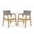 Teak/Gray