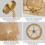  Lustre tambour 5 lumières 18 po Boho-506487656