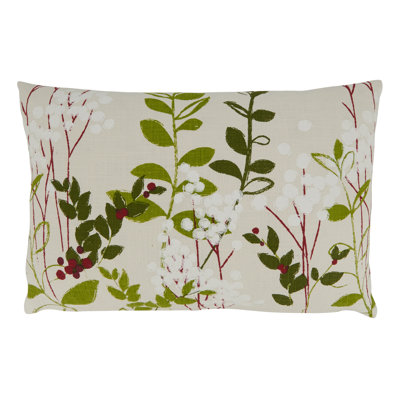 Jardin Rectangular Cotton Pillow Cover