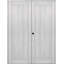 1 Panel Shaker Solid Manufactured Wood Standard Double Door-97019597-94493373-94493389