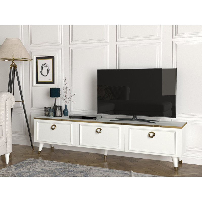 Miliano Unfinished TV Stand for TVs up to 60"
