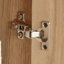 Armoire de rangement, finition brune