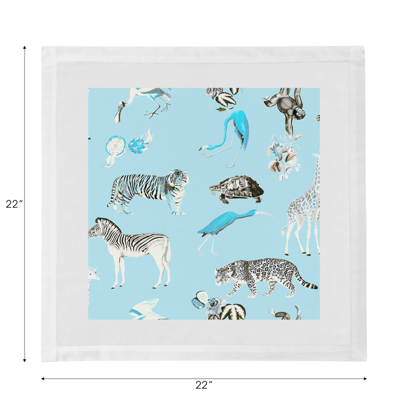Exotix Cotton Sateen Dinner Napkins, Stamford