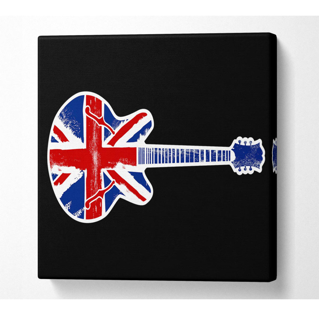 Owlswick Gitarre Britische Flagge - Druck