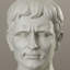 Buste de l'empereur romain Augustus Caesar