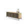 Elements - Cabinet with Console Base - Weave Door