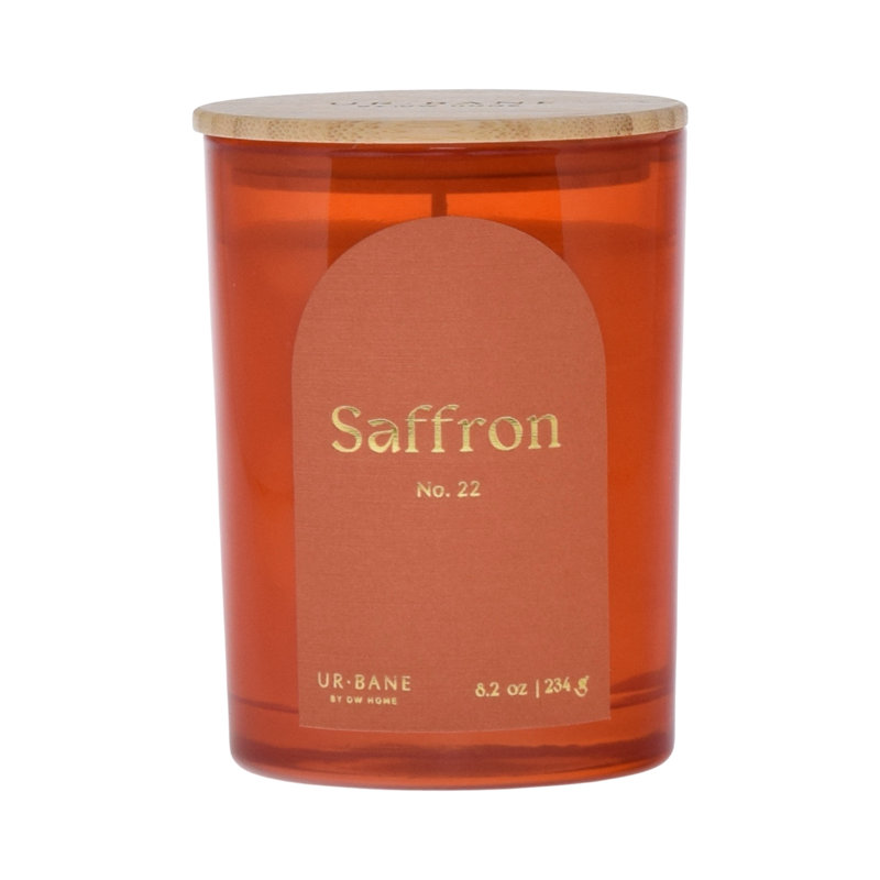 Saffron Scented Jar Candle, 8.2 oz Jar