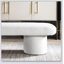 Banc Randolph Ivory Boucle