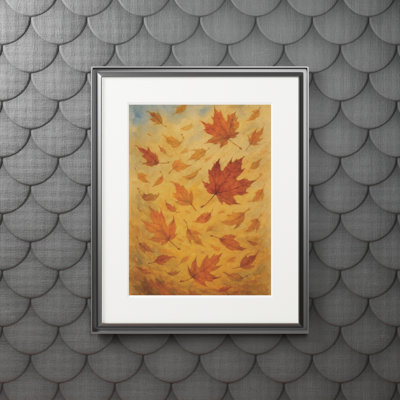 Clinger Single Picture Frame Print