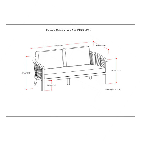 Dimensions du produit