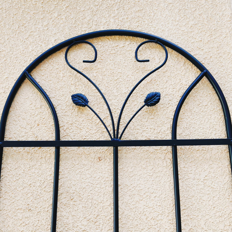 4 Pack Metal Garden Trellis, 86.7" X 19.7" Rustproof Trellis For Climbing Plants