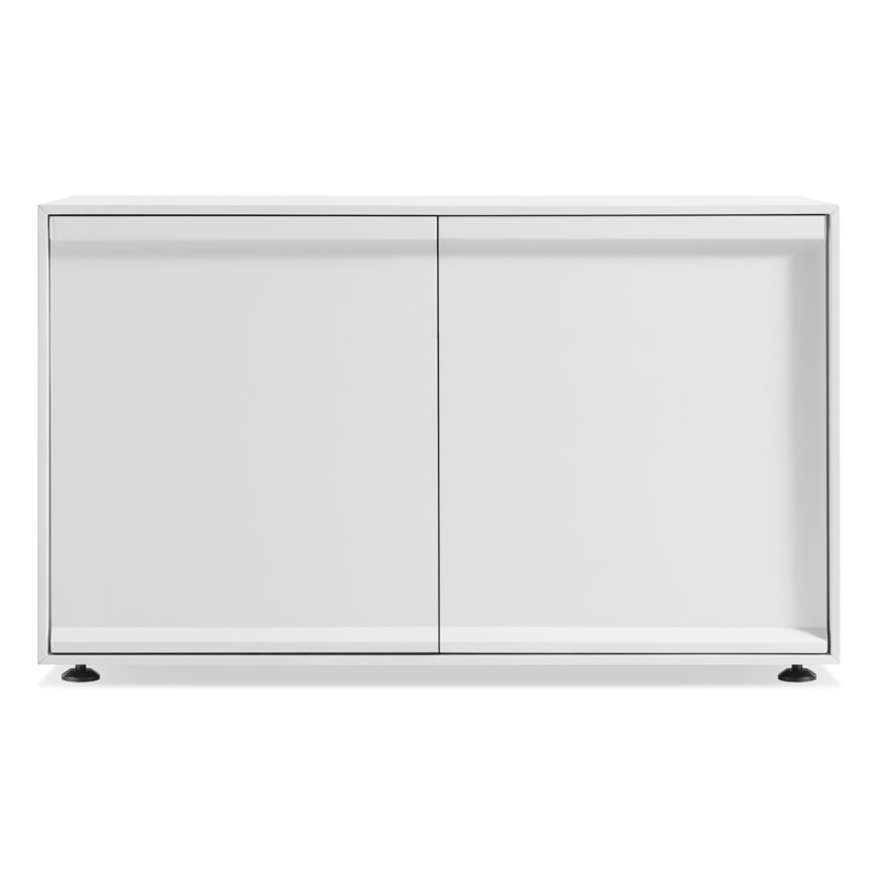 Superchoice 2 Door Credenza, White