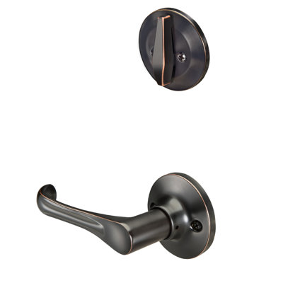 Single Cylinder Interior Lever Set (Exterior Portion Sold Separately)