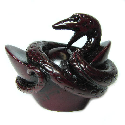 Horoscope chinois, figurine de zodiaque chinois, Brun