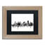 «Tulsa Oklahoma Skyline BW», impression encadrée-70942060-17769049-86873782