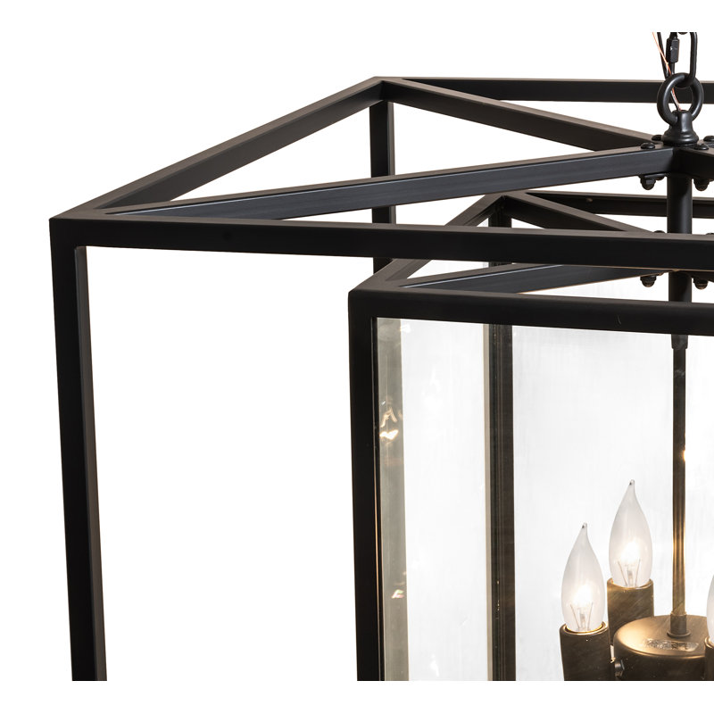 Luminaire suspendu carré 28 po Kitzi