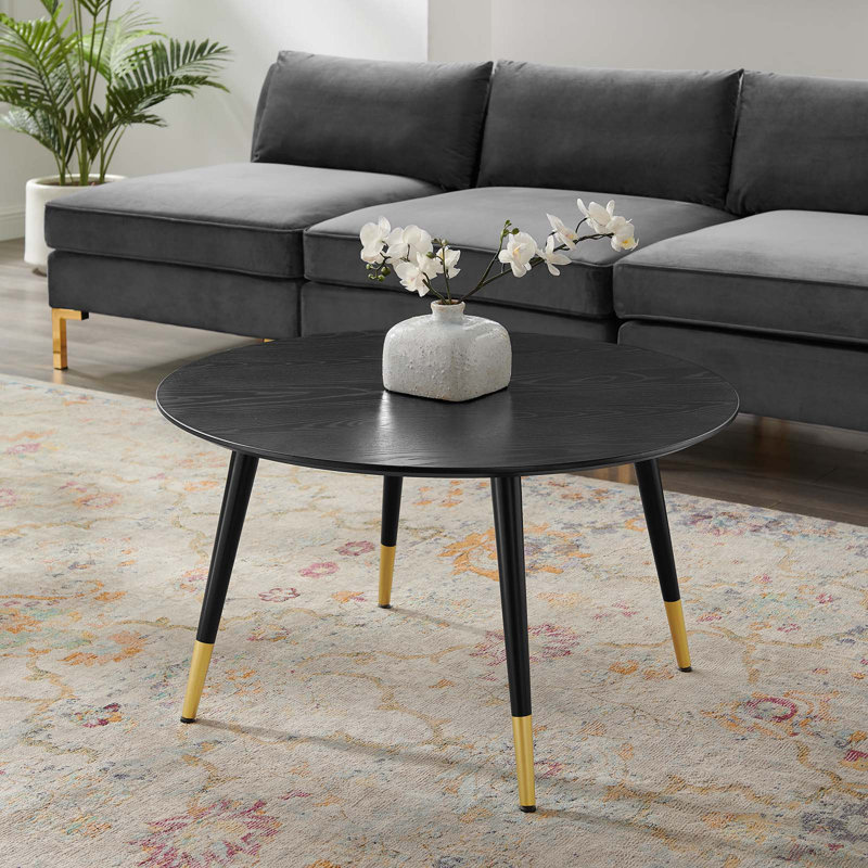 Vigor Oval Coffee Table, 17.5" H  x 31.5" L x 31.5" W