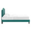 Lit plateforme en velours cendré Juniper Channel-1816866230-1816866233