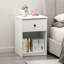 Gillian 45.2cm W Particle Board / Chipboard Bedside Table-1732315635