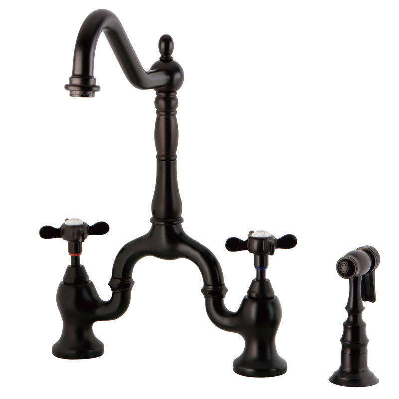 Robinet de cuisine, Bronze huilé
