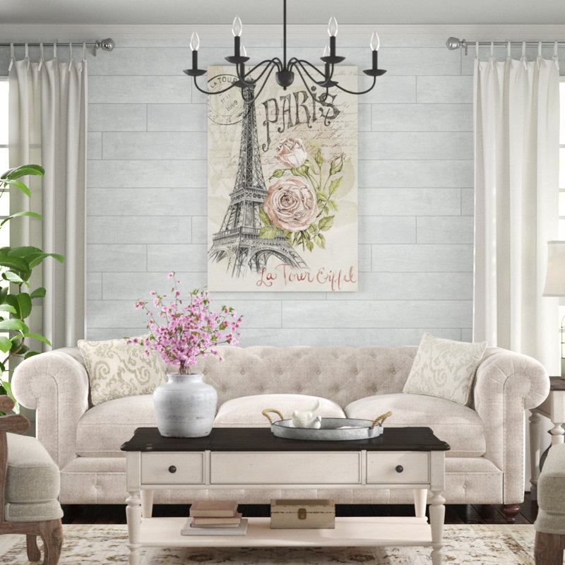 Paris Sketchbook I by Jennifer Paxton Parker - Print on Canvas, 122cm H x 81cm W, Wrapped Canvas