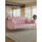 71 inch convertible love seat sofa, American retro pink velvet, suitable for small living room, bedroom, office-868576203