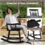 Chaise berçante en bois Classic Comfort