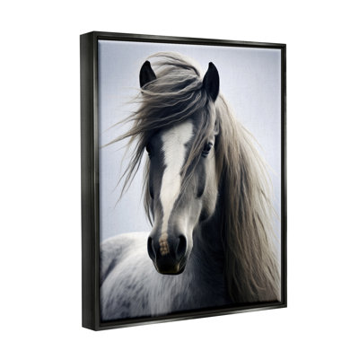 Crinière de cheval soufflée par le vent par Ray Powers