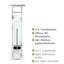 Debar Freestanding Toilet Brush Set