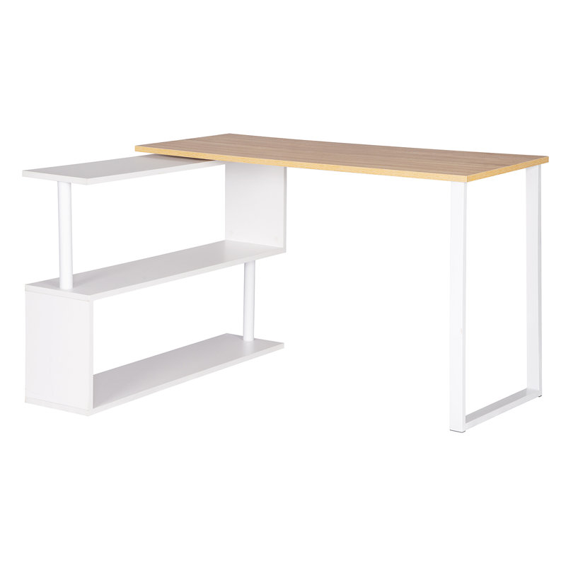 Esprit L-Shape Desk, Light Oak
