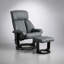 Fauteuil inclinable de luxe avec repose-pieds, massage par vibration à 10 points et base pivotante pour une détente et un confort ultimes-1772048234