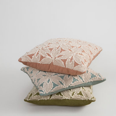 Recycled Cotton Canvas Throw Pillow
